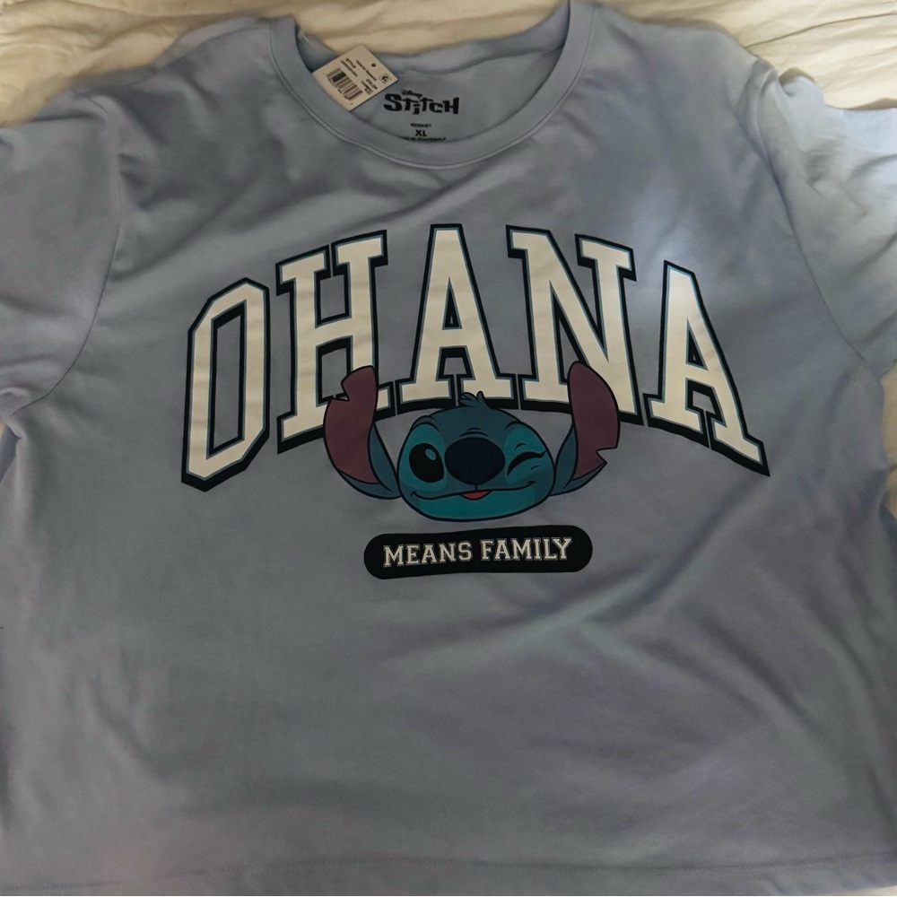Hybrid Apparel Blue Stitch Ohana Kids T-Shirt